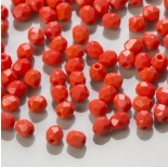 Zdjęcie - Fire Polish Opaque Brick Orange (93400) 3mm